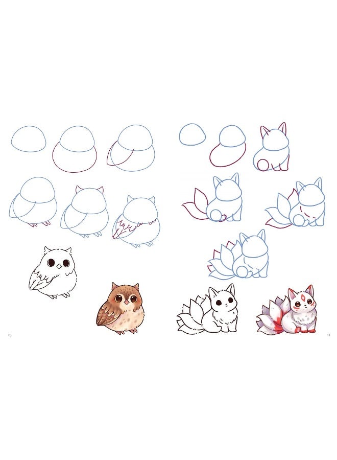 How to Draw: Kawaii Creatures: In Simple Steps - Image 4