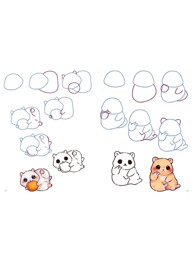 How to Draw: Kawaii Creatures: In Simple Steps - Image 5