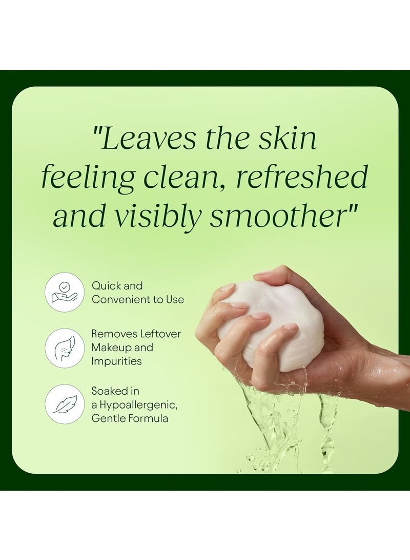 Jiyu Skin Cell Renewal and Rejuvenation Toning &Brightening Face Pads Antioxidante Rich Dermatologically Tested - 100 Pads - Image 5