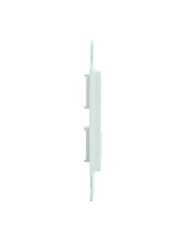 On-Q Legrand - OnQ 2 Port Decorator Outlet Strap, Wall Outlet Cover, Keystone Wall Plate, Outlet Cover for Keystone Wall Plate 2 Port, White, WP3412WH, 10 Pack - Image 2