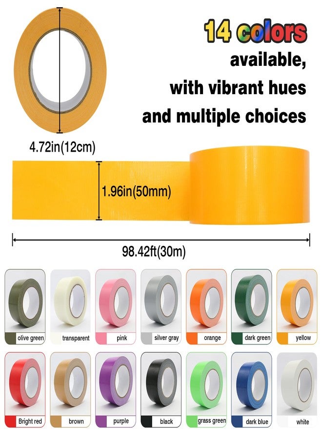 Maartla Heavy Duty Duct Tape 2 Inch X 33 Yards, 8.5 Mil Thickness, Multi Purpose Pink Duct Tape, No Residue, Waterproof and Tear by Hand - for Repairs, Industrial, Professional Use - Image 2