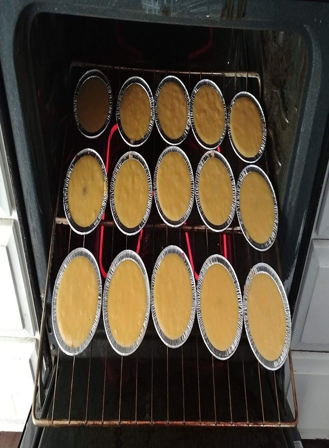 KitchenDance.com KitchenDance 4 1/2" Deep Mini Pie Pans/Tart Pans/Cake Pans-Disposable #475- Pack of 50 - Image 4