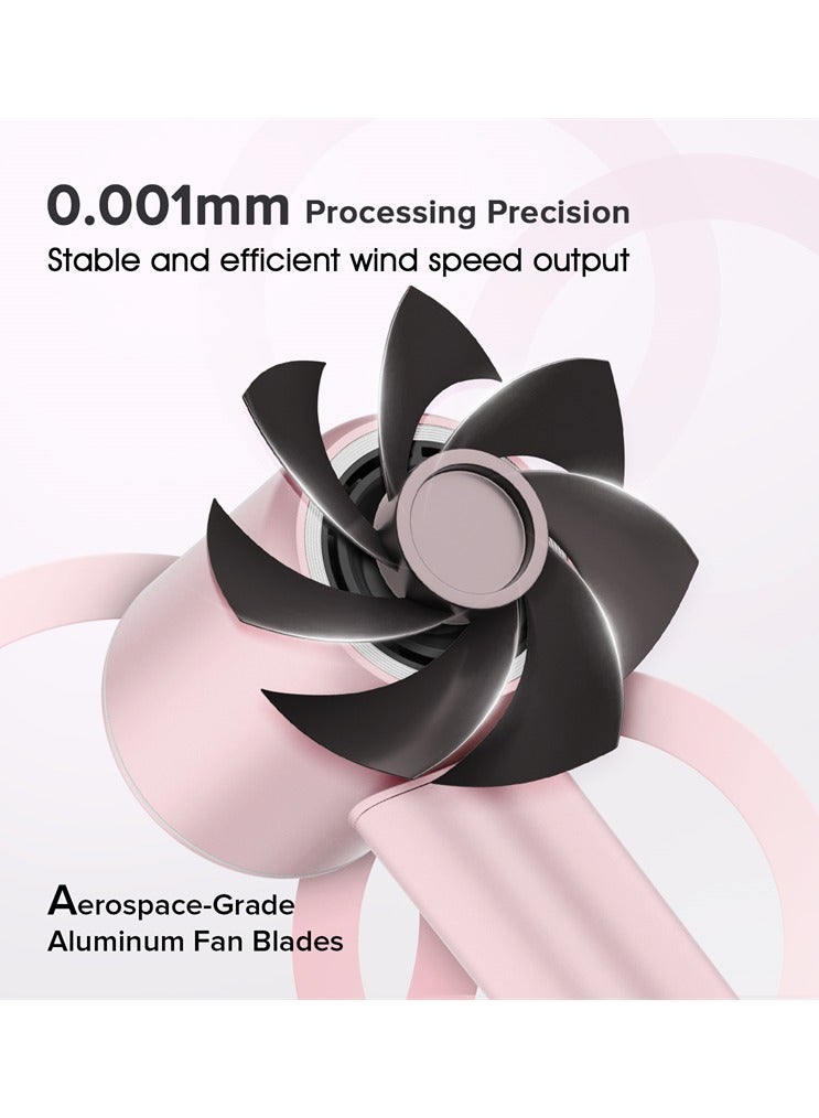 Weirdo Weirdo Hair Dryer - Fast Hair Drying in 1 Minutes - 110,000 RPM High-Speed Motor - Tri-Color LED Ring, Clear Temperature Indication - Powerful Air Flow 22m/s - 8 Wind Modes - Portable Hair Dryer  - Image 3