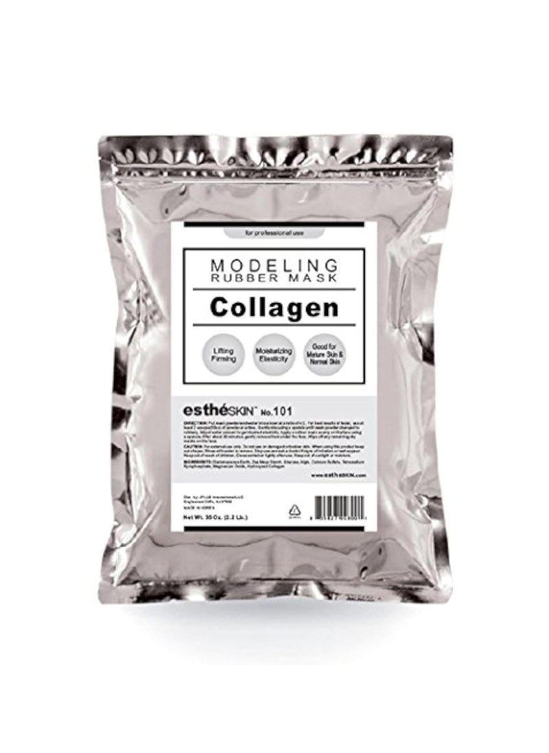 estheskin No101 Collagen Peel Off Type Modeling Rubber Mask for Facial Skin Care Treatment 35oz 