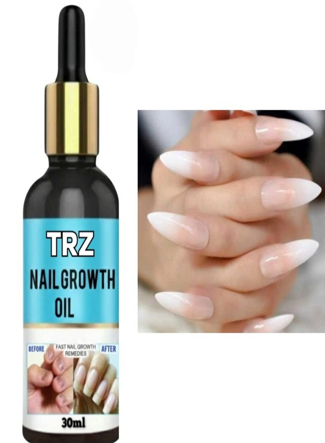 TRZ Nail Repair Strong Nail Shiny & Stronger Serum for Nail Growth & Repair, Fungal Infection, Anti-infective Removal nail strengthening oil strong 30ml - Image 3