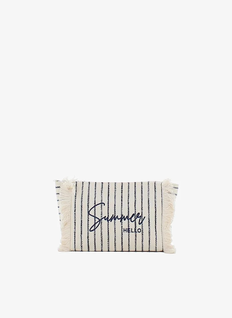 Marina Galanti Marina Galanti Laconi Fabric Beauty Case - Blue