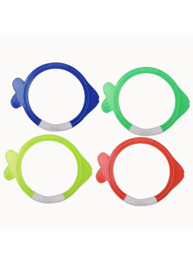 Swimming Pool Underwater Children Dive Ring Diving Fish for Summer Beach Water Play Toy - Image 1