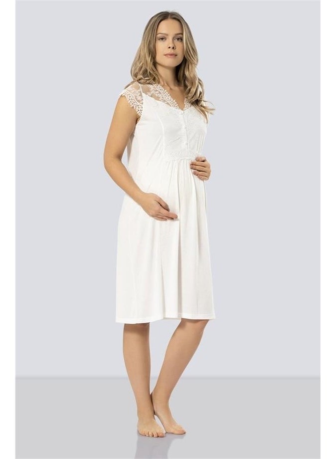 3296 Postpartum Nightgown - Ecru - pzsku/Z29482BCDB2CDC9CF8F2BZ/45/_/1731133269/11f01da3-12b2-4ca8-b1dd-55a0b3e2bd8d