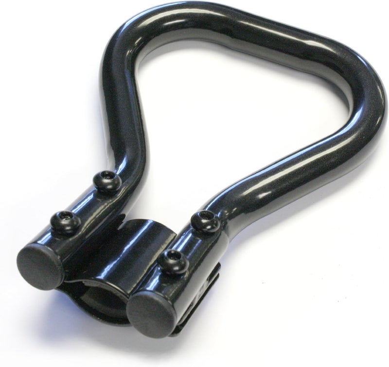 Stander Recliner Lever Extender, Oversized Grip Handle Adapter for Adults, Seniors, and Elderly, Extension Handle with Large Ergonomic Curve Grab Bar, Compatible with Wooden Recliner Handles - Black - Image 1