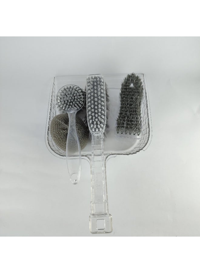 طقم جاروف تنظيف 5 قطع خامة عالية الجودة – متين وسهل الاستخدام لأعمال التنظيف اليومية - Image 2