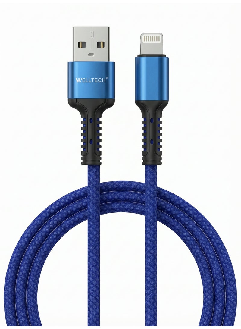 ويلتك شاحن جداري نحاسي سريع الشحن بقوة 65 واط، مزود بـ 6 منافذ USB-C PD وكابل USB-C مضفر إلى USB-C وكابل Lightning، متوافق مع أجهزة iPhone و iPad و Android و MacBook والكمبيوتر المحمول - Image 4