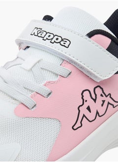 Kappa Girls' Colourblock Sports Shoes With Hook And Loop Closure  - Image 4