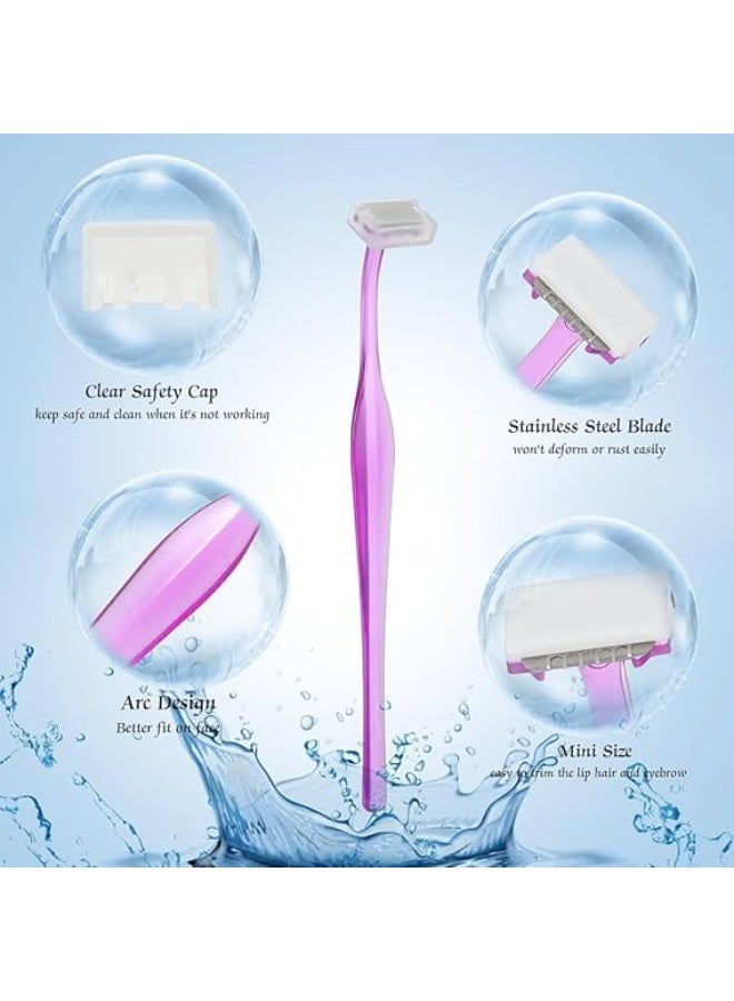 Eyebrow Razor for Women T-Shape - Stainless Steel Blade with Protective Cover, Portable Mini Design, Easy to Use for Precise and Safe Eyebrow Shaping (2 Pack) - Image 5
