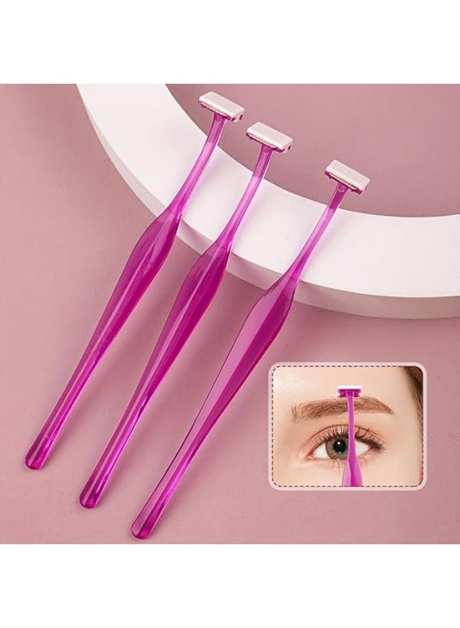 Eyebrow Razor for Women T-Shape - Stainless Steel Blade with Protective Cover, Portable Mini Design, Easy to Use for Precise and Safe Eyebrow Shaping (2 Pack) - Image 3