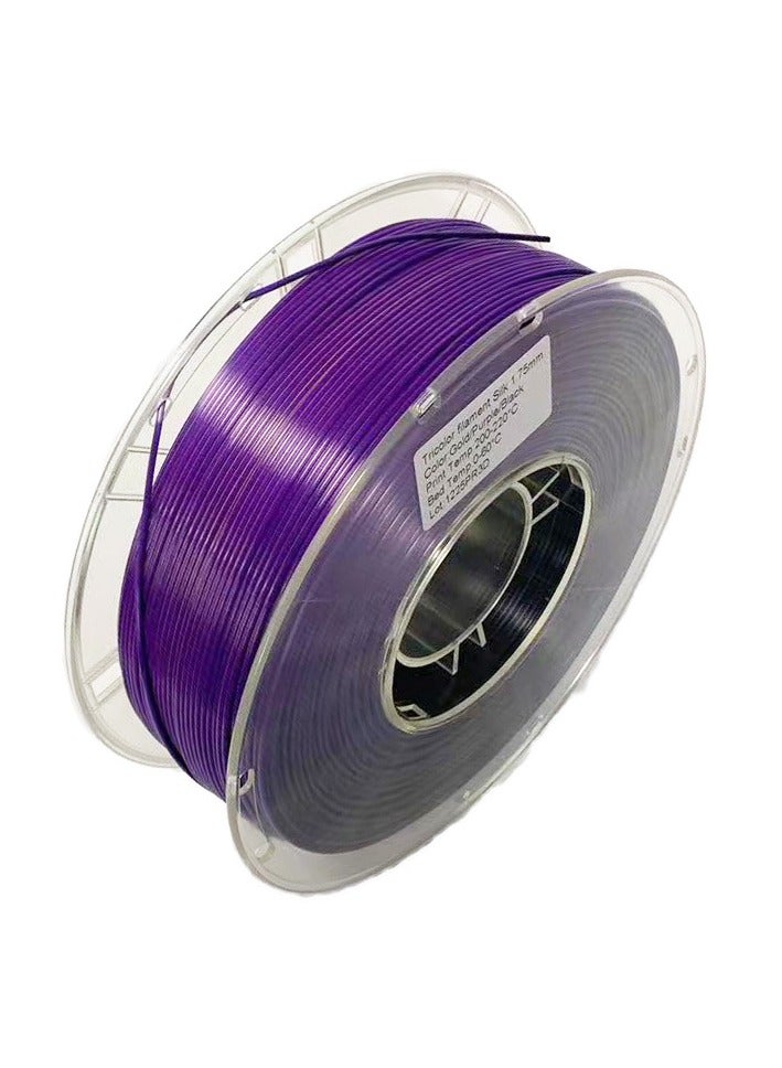 3D Printing Consumables silk PLA 1.75mm Dual Color Three Color Consumables 3D Printing Wire - Image 1