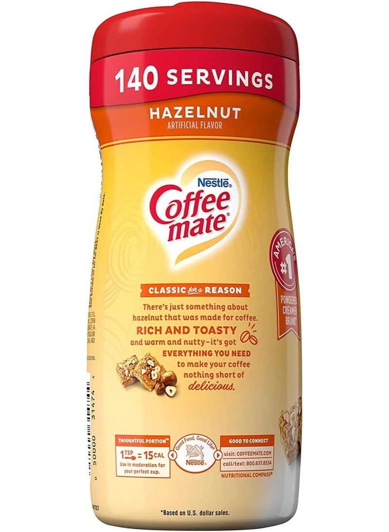 Nestle Hazelnut Flavored Coffee Creamer Powder for Hot Beverages 425 g - Image 4