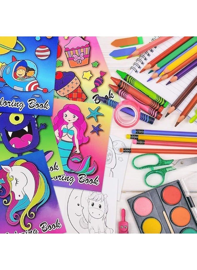 ArtCreativity ArtCreativity Assorted Mini Coloring Books - Bulk Pack of 20 Small Color Booklets in 5 Designs - Perfect Party Favors - Educational Art Gifts for Toddlers, Boys and Girls Ages 1, 2, 3, 4, 5, 6, 7, 8  - Image 4