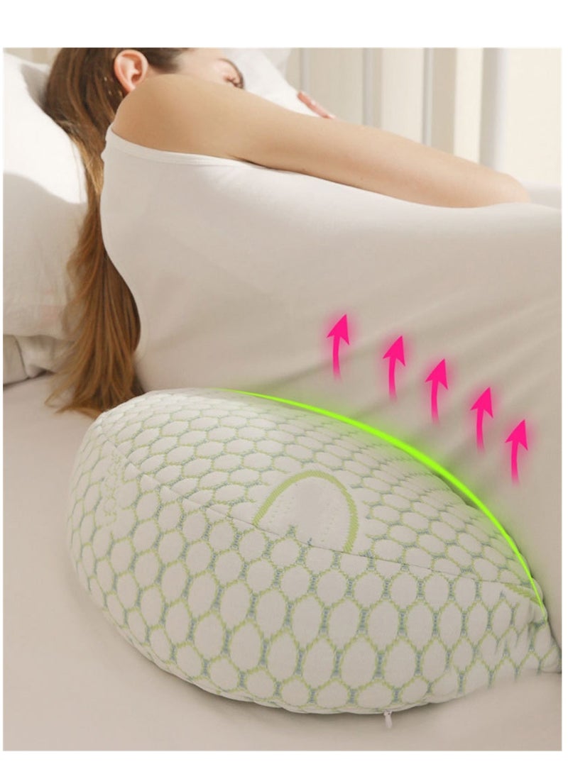 Pregnancy pillow waist support side sleeping pillow multi-functional pregnancy belly support pillow cushion - Image 5