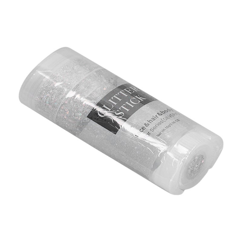 Body Glitter Stick Waterproof Long Lasting Sparkling Face Gel Hair Glitter Accessories For Makeup Party Silver - Image 3