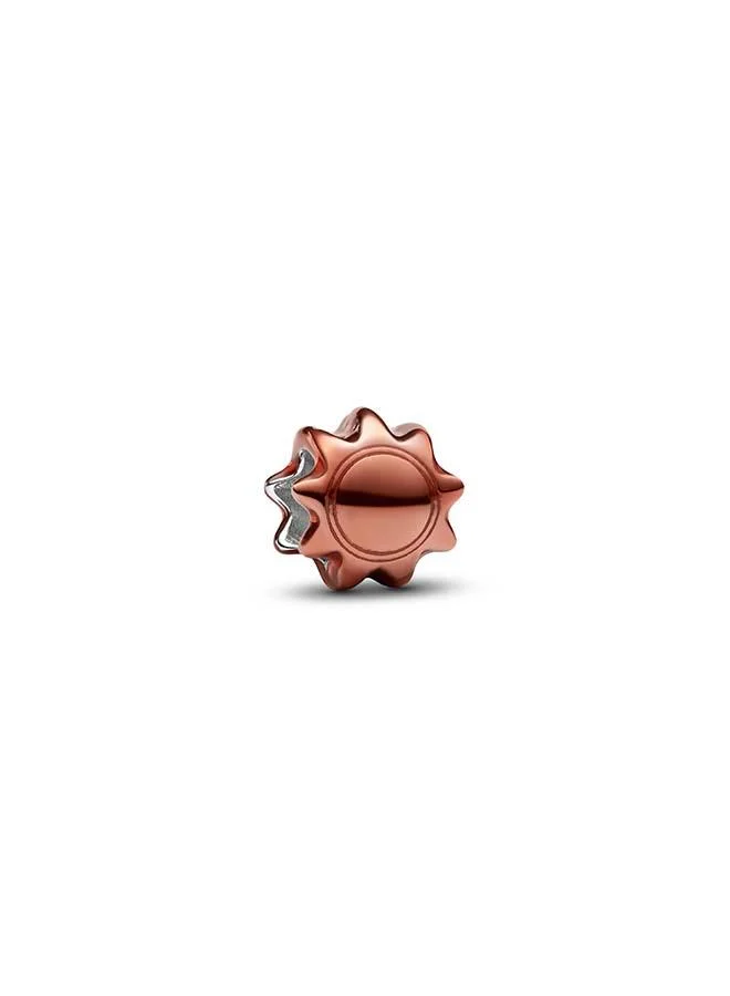 Orange Sun Mini Charm