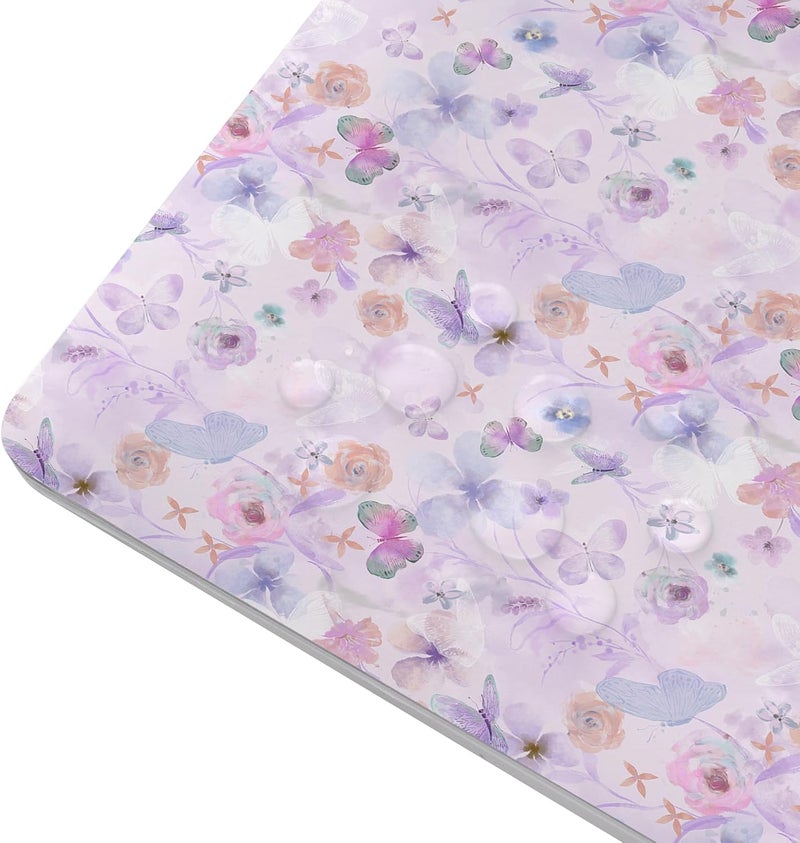 AORTDES Laptop Skin Sticker 12.1 13 13.3 14 15 15.6 Inches Netbook Sticker Decal Reusable Universal Notebook PC Art Personalized Protector by (AD-NEK-77 Flowers & Butterflies) - Image 4
