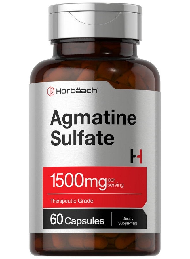 Horbäach كبسولات هورباخ أغماتين سلفات 1500 ملغ | 60 حبة | درجة صيدلانية | مكمل خالي من الكائنات المعدلة وراثيًا وخالي من الغلوتين - Image 1