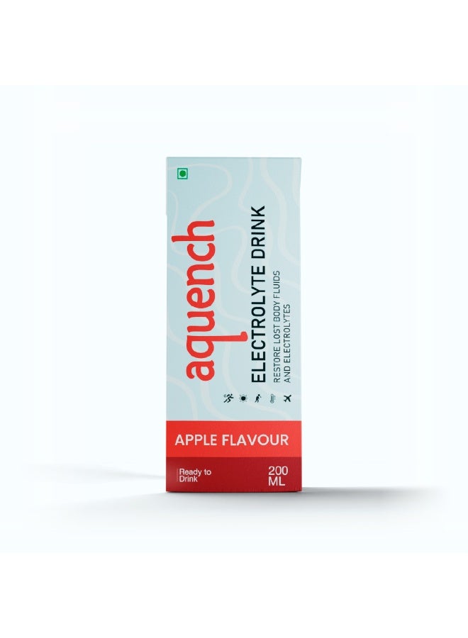 Aquench Ready to Drink Electrolyte | Apple Flavor - Image 1