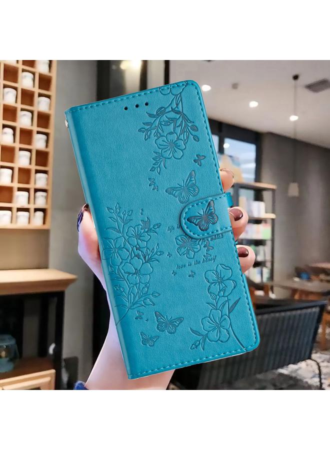 erorex Case For Redmi Note 8T Butterflies and Flowers Leather Phone Case - Image 2