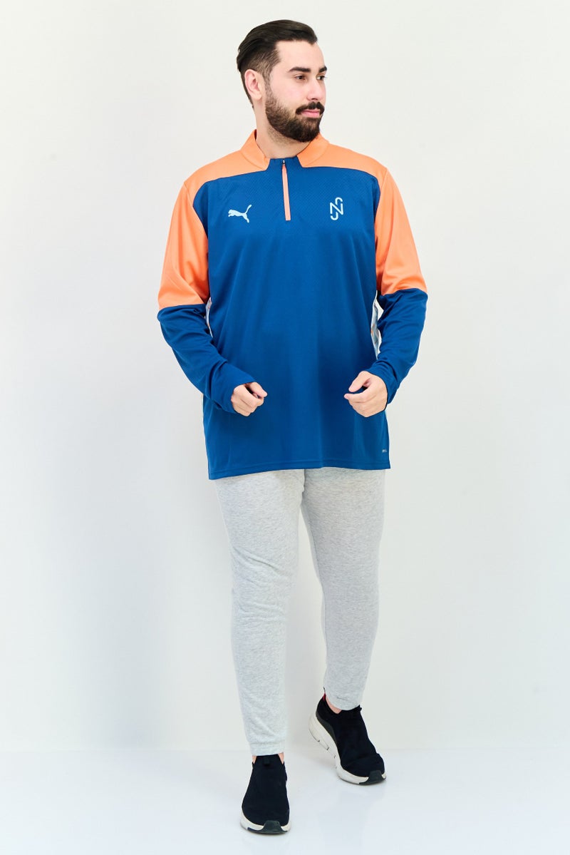 PUMA Men Slim Fit Long Sleeves Neymar Junior Training Jacket, Multicolor - Image 2