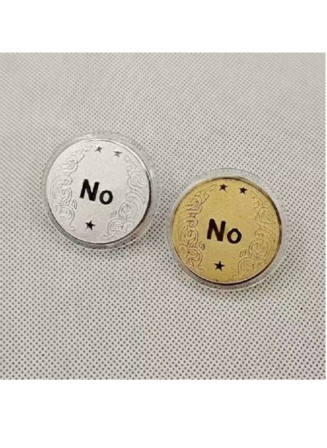 Two Piece Gold and Silver Yes Or No Decision Coins - pzsku/Z29492D17B022D847C753Z/45/_/1727601982/f81ed66d-26c4-4bd2-bafd-aadda27c44c2