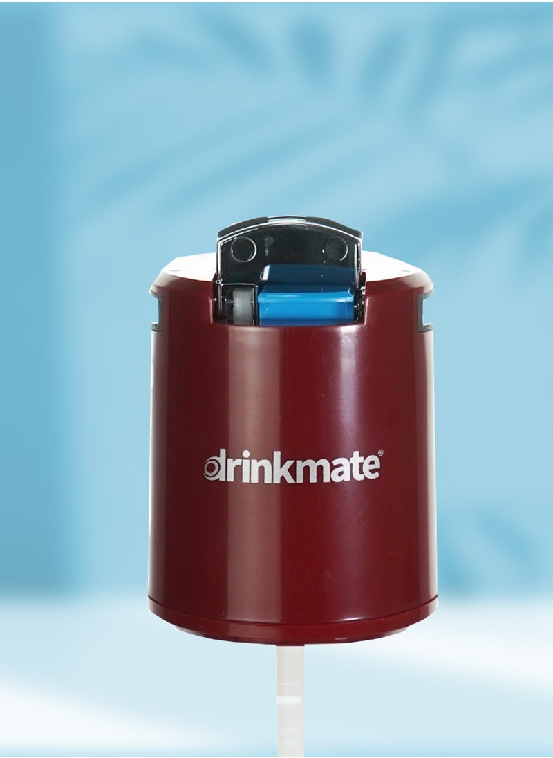 DrinkMate Sparkling Water and Soda Maker Red Colour  - Image 4