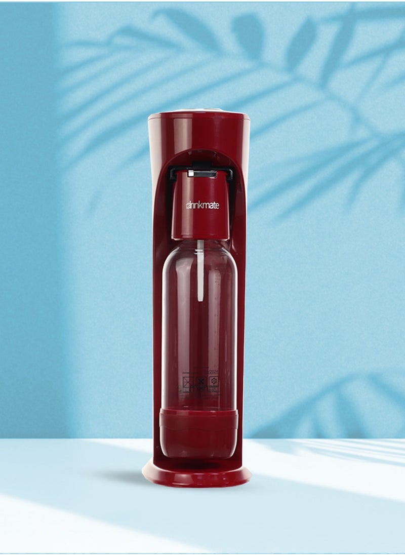 DrinkMate Sparkling Water and Soda Maker Red Colour  - Image 2
