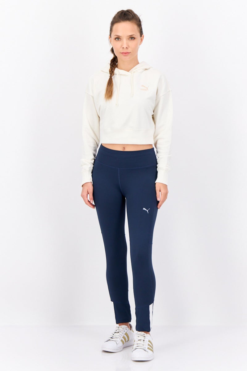 PUMA Women Relax Fit Long Sleeve Outdoor Sweatshirts, Light Beige  - Image 2