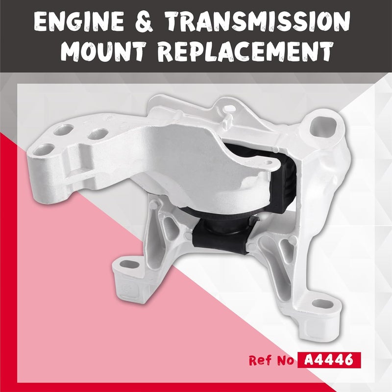 QRYIPPDM Front Engine Motor Mount Kit for Mazda 3 and Mazda 6 - Image 2