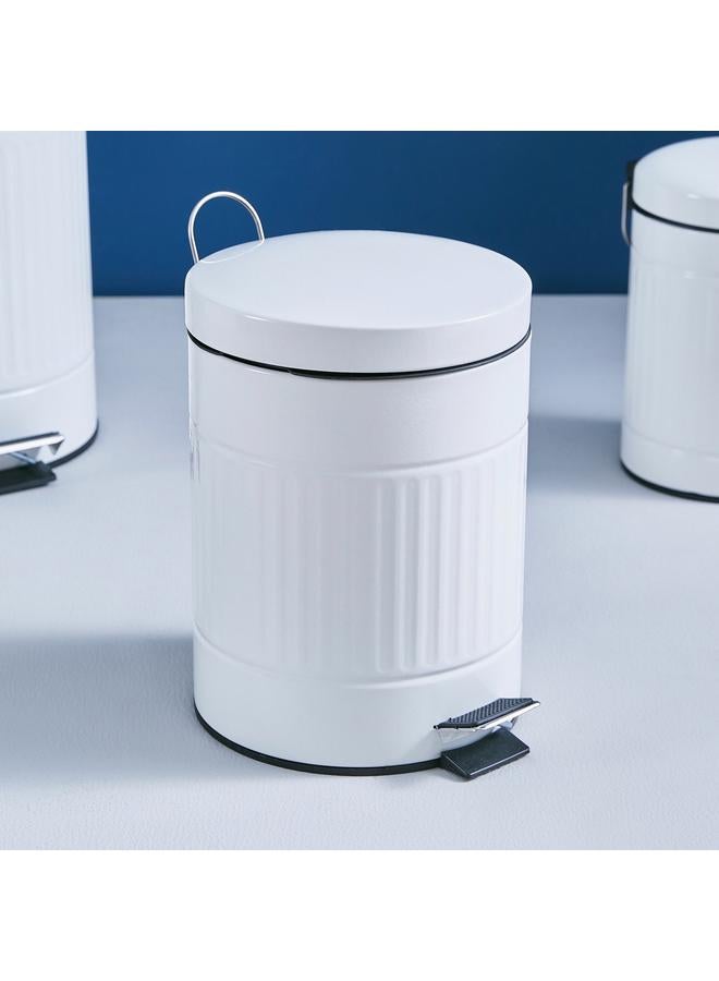 Home Box Country Metal Pedal Bin - 5 L - Image 1