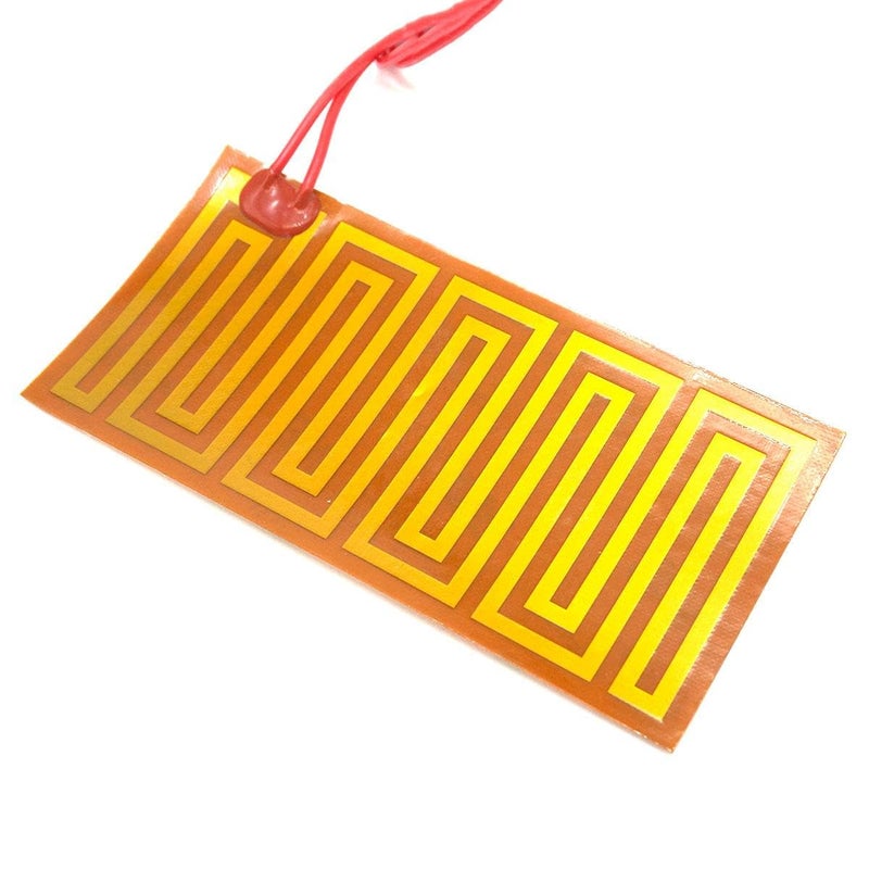 28V 24W Polyimide Film Heater Flexible Heating Pad 55x110mm for Electrical Wires - Image 5