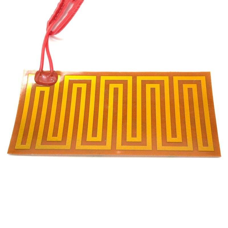 28V 24W Polyimide Film Heater Flexible Heating Pad 55x110mm for Electrical Wires - Image 4