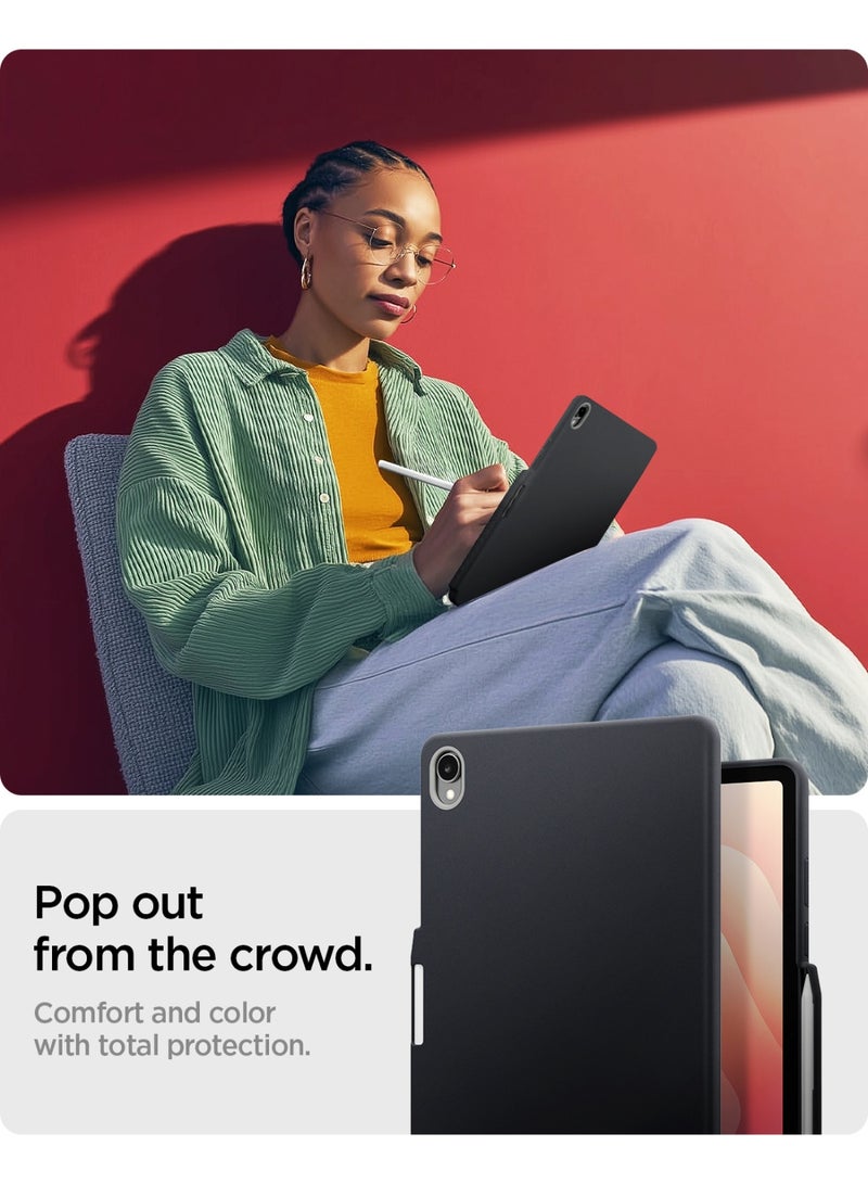 Spigen غطاء حماية نانو بوب لجهاز سامسونج جالكسي تاب S11 (2025) 11 بوصة مع حامل قلم S - سمسم أسود - Image 3