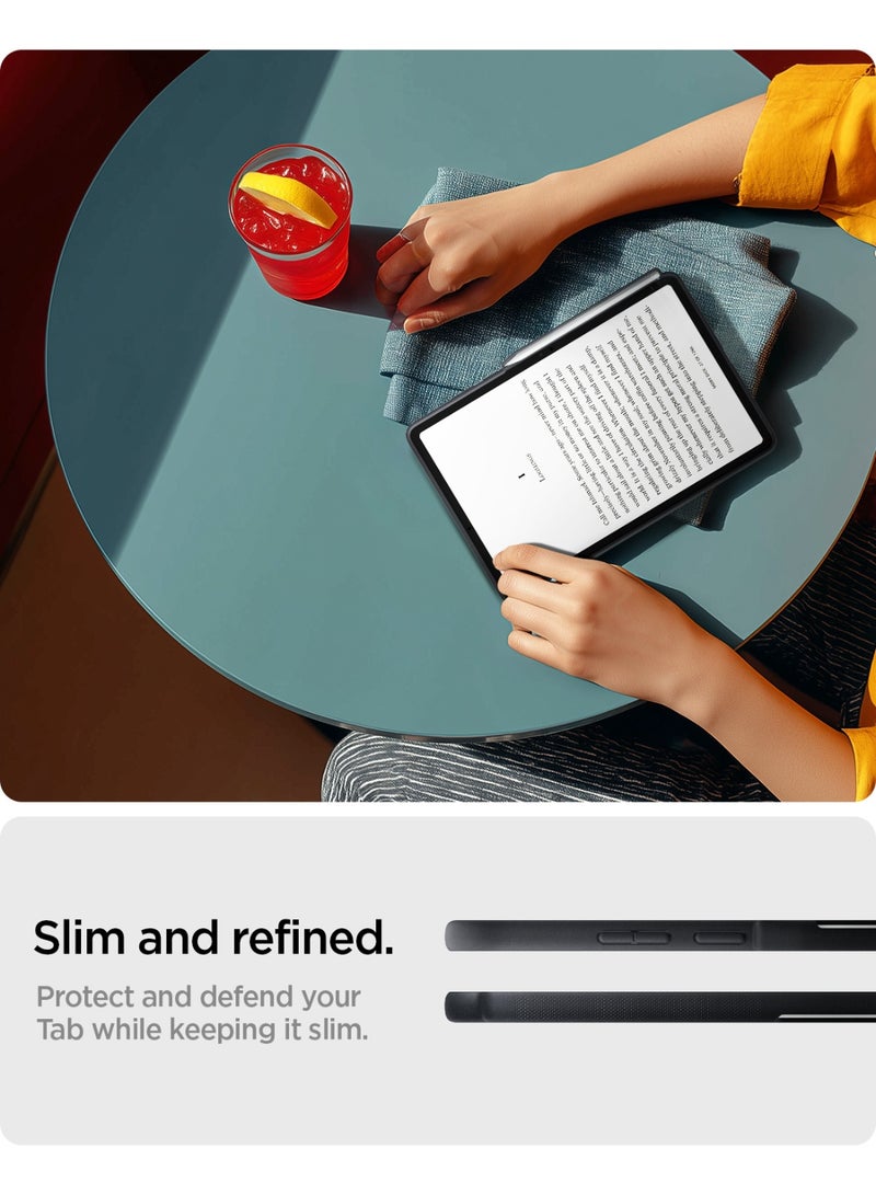 Spigen غطاء حماية نانو بوب لجهاز سامسونج جالكسي تاب S11 (2025) 11 بوصة مع حامل قلم S - سمسم أسود - Image 4