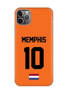 Slim Cover for Apple iPhone 11 Pro Max Case Snap Classic Series Mobile Cover Hard PC Shield Matte Finish Print -Netherlands-Player-Memphis