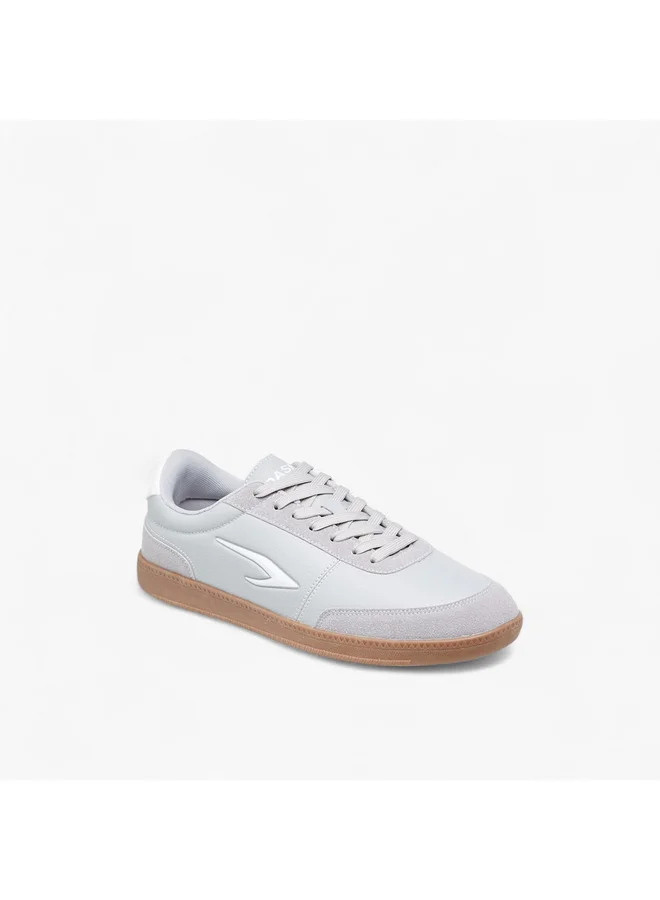 Dash Men Panelled Lace-Up Sneakers