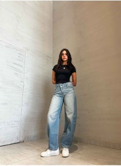 Balloon - Light Vintage Blue Criss-Cross Jeans. - pzsku/Z2949BAF34F507A2F4998Z/45/_/1727823460/42b73ac2-0c86-48f5-ac02-ca4969dd426e