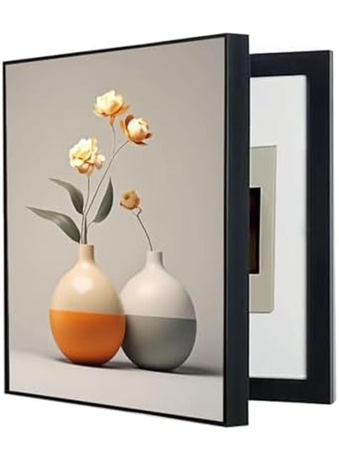 غطاء صندوق فيوز كهربائي زخرفي 40x60 سم مخفي لوحة توزيع لديكور المنزل - Image 2