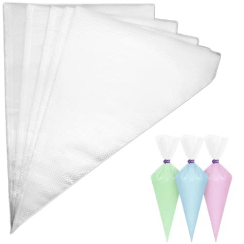 GYFZH Piping Bags,100pcs 12 Inch Anti Burst Disposable Cake Decorating Bags,Non-Slip Pastry Bags-Ideal for Cakes,Cream Frosting and Cookie Decorating - Image 1