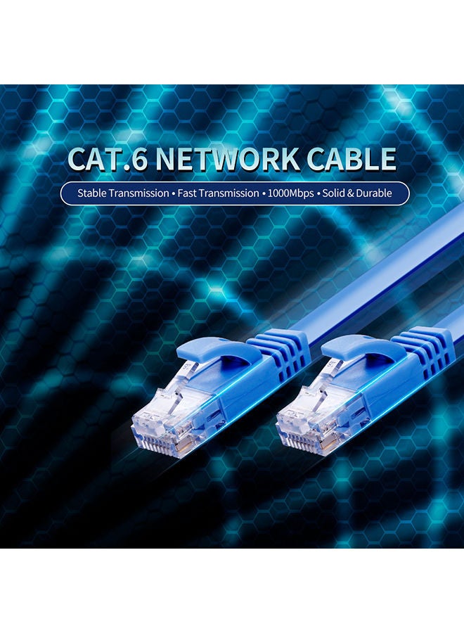NIBEMINENT CAT 6 Ethernet Cable 10 m Blue - Image 5