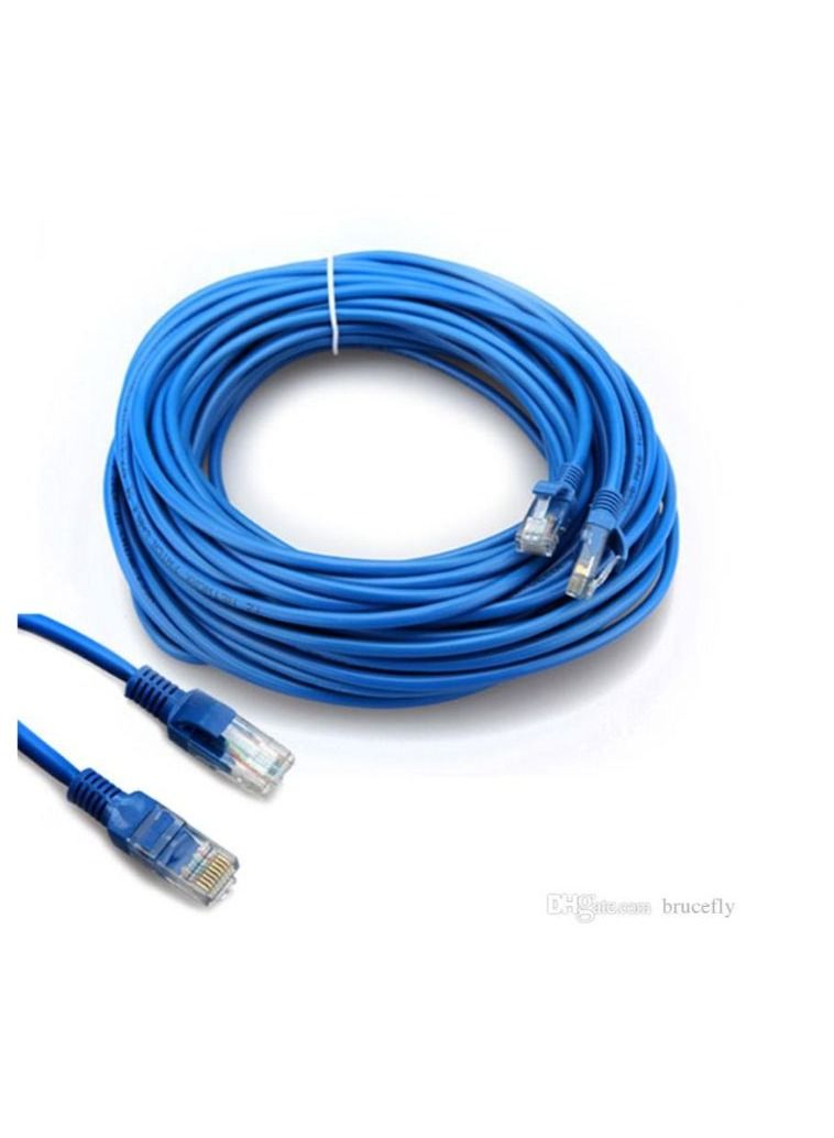 كابل نت وورك 25 متر كات 5 UTP أزرق