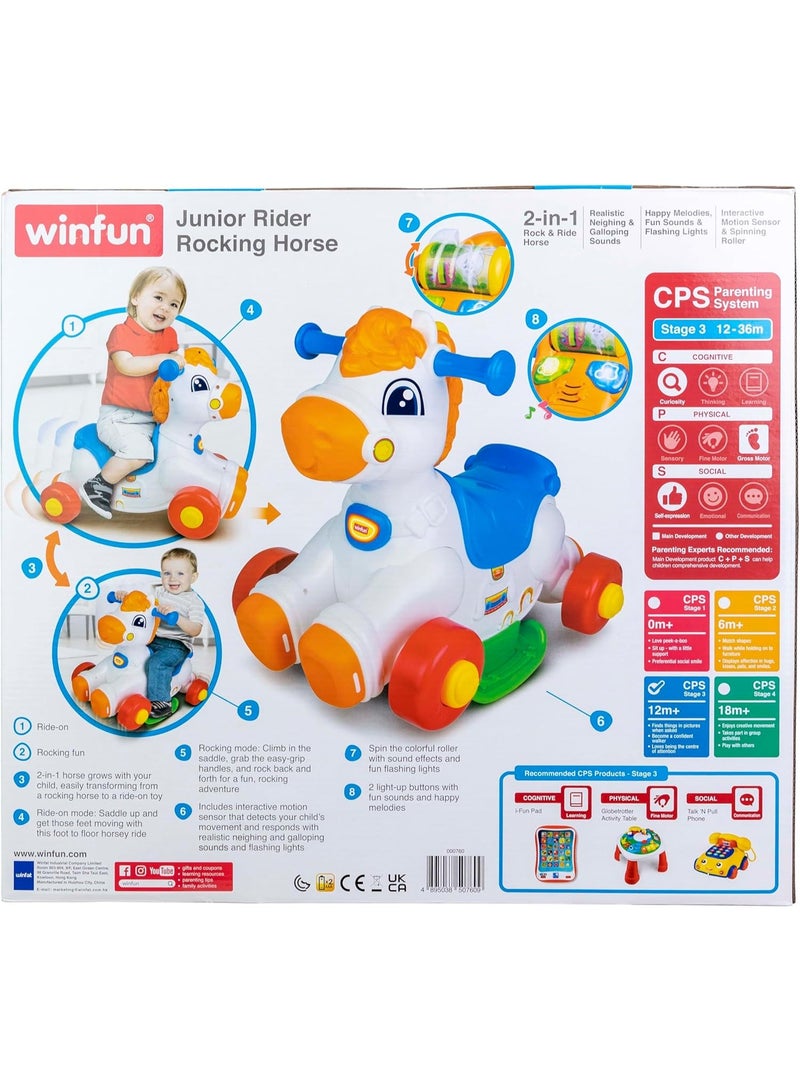 Winfun Junior Rider Rocking Horse 000760 - Image 3