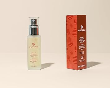 Ustawi Glow Protection and Shielding Radiance Mist for Face Moisturises and Protects the Skin Makeup Setting Spray or Refreshing Face Mist with Nourishing Baobob Superfruit 50ml - Image 2