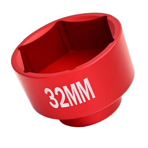 Felisbieti 38 Drive 32mm oil filter Cap socket wrench Aluminum alloy low profile 6point for TDI VW Audi BMW Polaris Chevrolet Oil Filter Cap Removal Tool - Image 1