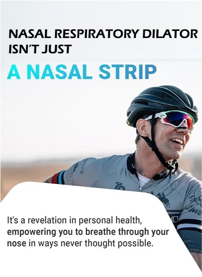 Breathing Nasal Strip Starter Kit 15 Count - Boost Oxygen Intake, Reduce Snoring, Improve Sleep Quality - No Medicine or Chemicals, Sweat Resistant, Skin Safe Nasal Strips, White Arc - Image 4